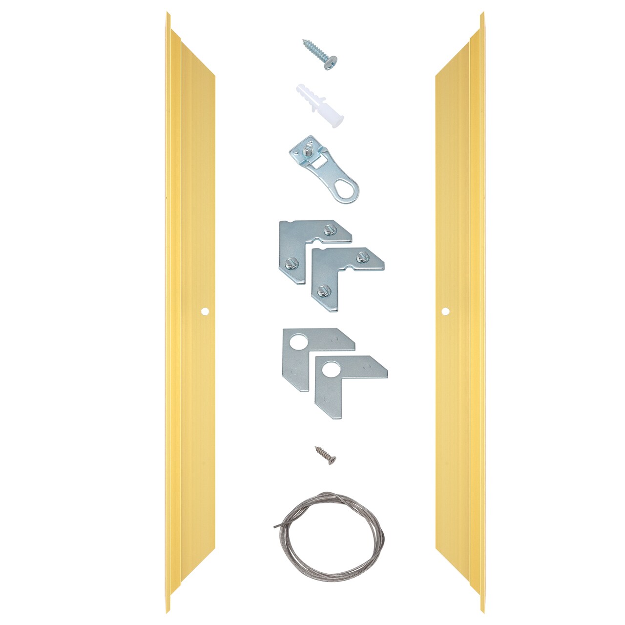 Creative Mark Illusions Metal Floating Frame Kit Pairs for Canvas - Metal Frame Kit for 1-5/8 inch Deep Canvases - For Gallery Wall, Art Panels, Modern Décor